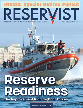 Reservist Magazine, Reserve Readiness, Volume 61 Issue 1