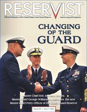 Reservist Magazine, Changing of the Guard, Volume 65 Issue 2